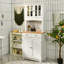 170 cm H Glass Standard Pantry / Tall Cabinet