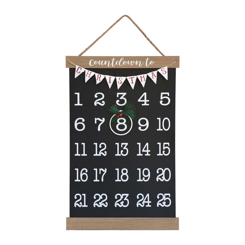 Compte à rebours pour calendrier de Noël