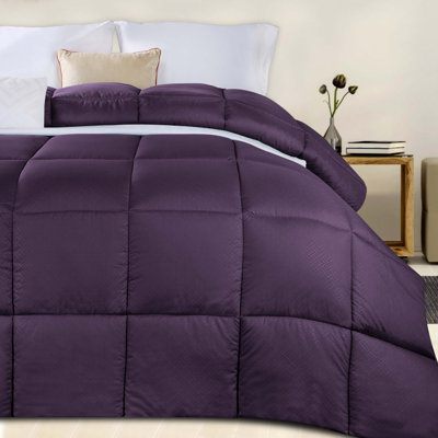 Édredon en duvet synthétique réversible toutes saisons Superior 