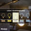 14 watts (100 watts équivalents), DEL A19, ampoule à intensité variable, culot E26 moyen (standard)-89225370