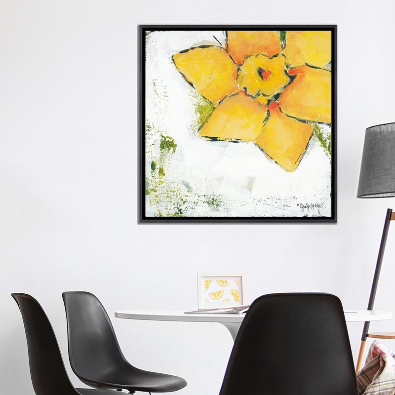Impression, H 37 po x l 37 po x P 1,5 po, Aucun mat, Toile encadrée noir délavé