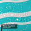 Waterproof Abstract Blue Bath Grunge Wave Shower Curtain with 12 Hooks-20621353