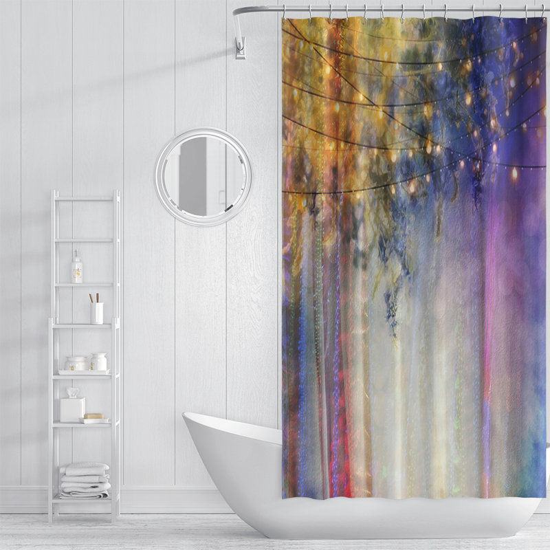 Shantae Ombre Shower Curtain, 70" x 90"
