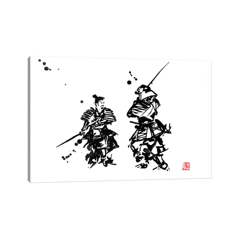 One Movement I by Péchane - Print on Canvas, Wrapped Canvas, 20.32 cm H x 30.48 cm W