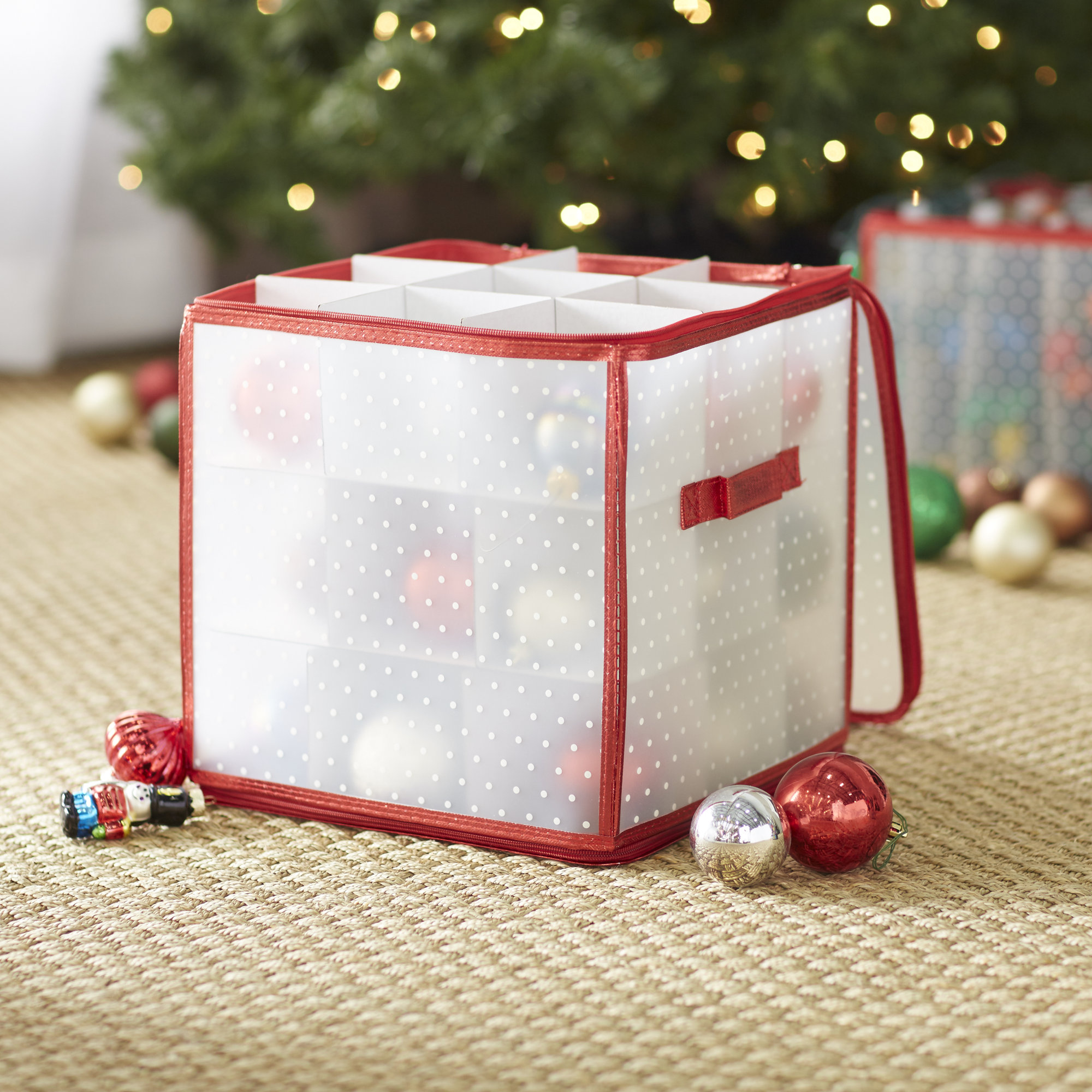 Ornament Storage, Red