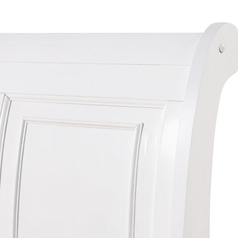 Grand lit Meade G8975A-QB, blanc, Blanc, Grand lit