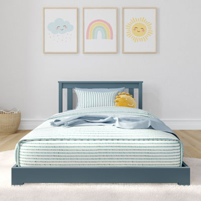 Lit simple au sol Classic, blanc