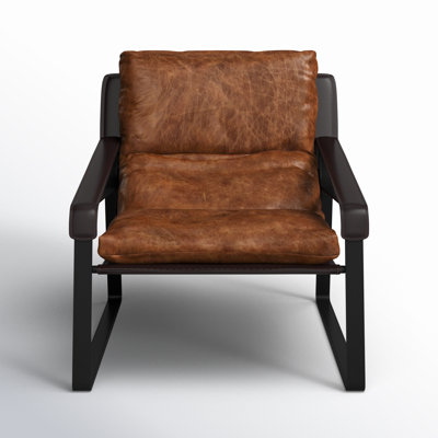 Hadler Genuine Leather Lounge Chair