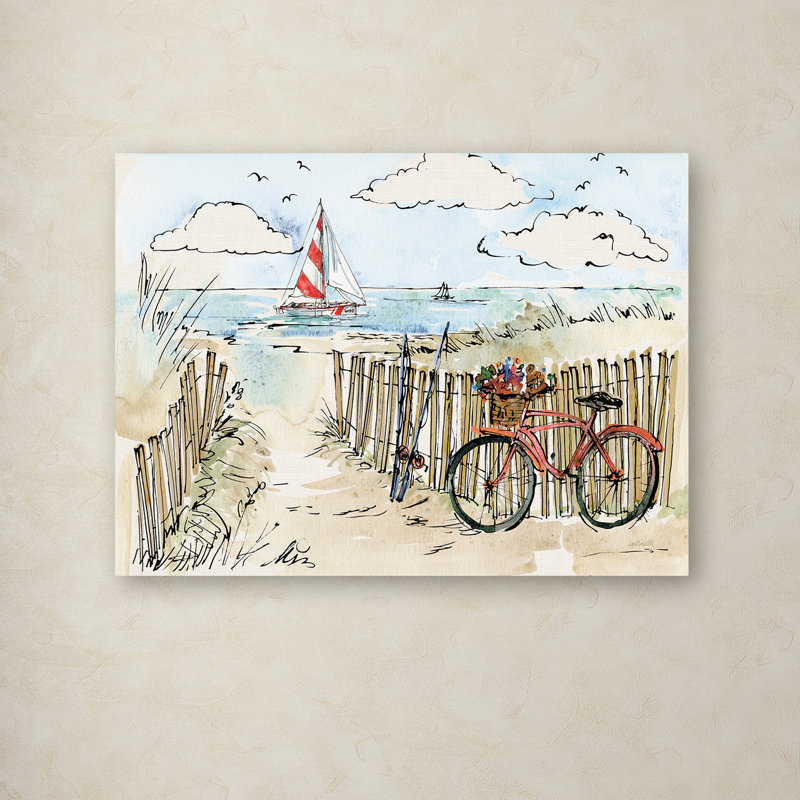 « côtier catch vi » par anne tavoletti-impression, H 35 po x l 47 po x P 2 po, Toile tendue