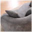 Canapé à dossier bas en tissu chenille l 66,93 po x P 40,35 po x 24,41 po CozyLiv-129346772-129346770