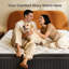 Matelas hybride en mousse viscoélastique gélifiée à refroidissement moyen 10 po / 12 po - CertiPUR-US, OEKO-TEX, certifié SGS-164145106-164145100