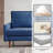 Ellmer Velvet Loveseat-335762659-400881399