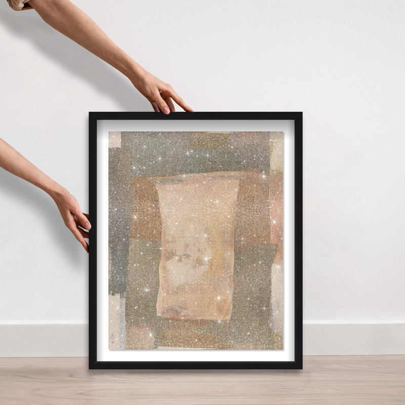 Rugged Roots Shadowbox Abstract Print by Oliver Gal, Black Frame, 16 x 20, 31.5"H x 25.5"W, Black Frame