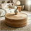 Table d'appoint ronde à tambour - sans assemblage-129414923-129414920