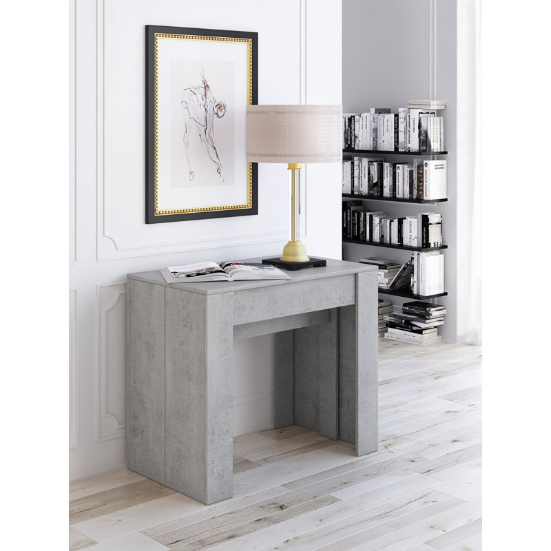 Betzhy Extendable Dining Table, Grey