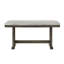Banc de salle à manger à hauteur de comptoir 1 pièce Rustic