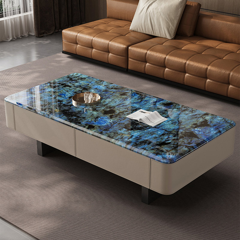 Table basse Luxury, H 15,7 po x L 59,1 po x l 27,6 po
