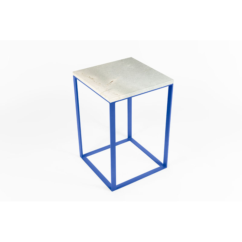 Abdul-Mateen Frame End Table, Blue