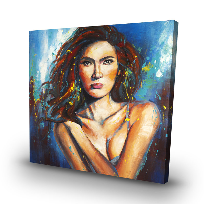 Closer - 32"x32" art on canvas