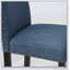 Ensemble de 2 chaises de salle à manger Biony en tissu avec garniture cloutée, bleues, confortables et élégantes-2128613895