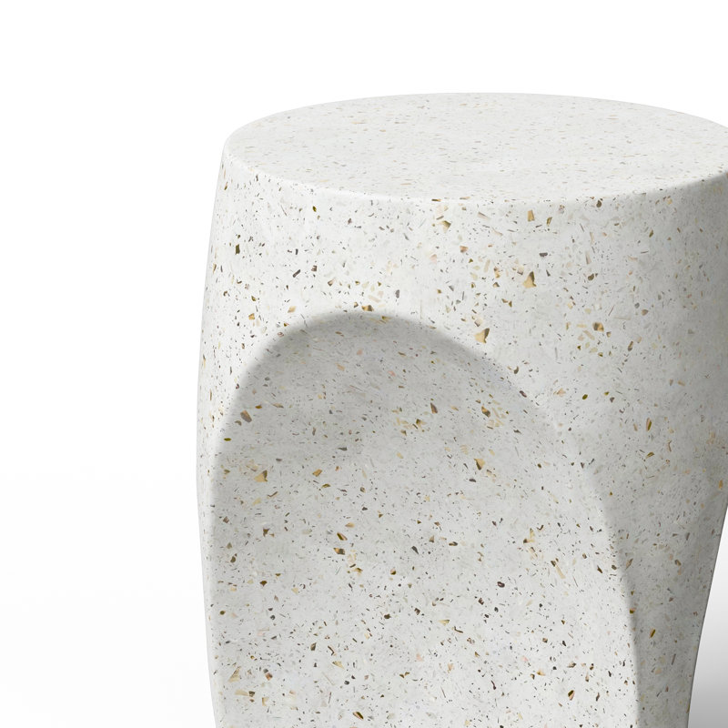 Mixx Garden Stool, Ivory