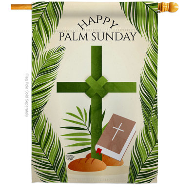 Double Sided 40'' H x 28'' W Polyester House Flag
