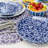 Blue Link & Starburst Round Placemat-1654880909-1654880910