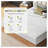 10-Inch Full Size Memory Foam Mattress in White with Cooling Comfort Design