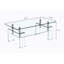 Table basse rectangulaire en verre transparent, table basse moderne en verre pour le salon-1279187772