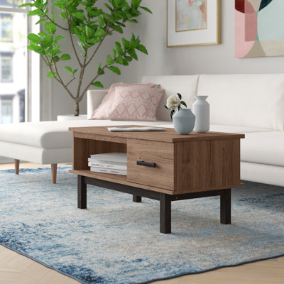 Four Leg Coffee Table with Storage