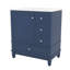 Meuble-lavabo pratique de 30 po avec lavabo - équipé d'une porte (avec tablette) et de trois tiroirs à fermeture en douceur-662011416