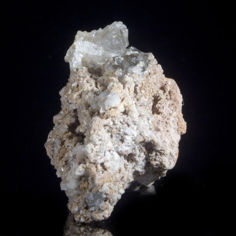 Cerussite and Dolomite. Tsumeb, Namibia.