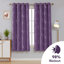 Seligman Wave Foil Printed Room Darkening Thermal Curtains-1667107133-1667107124