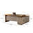62.99"Minimalist Natural Wood Tone L-Shaped Office Desk-2111183902