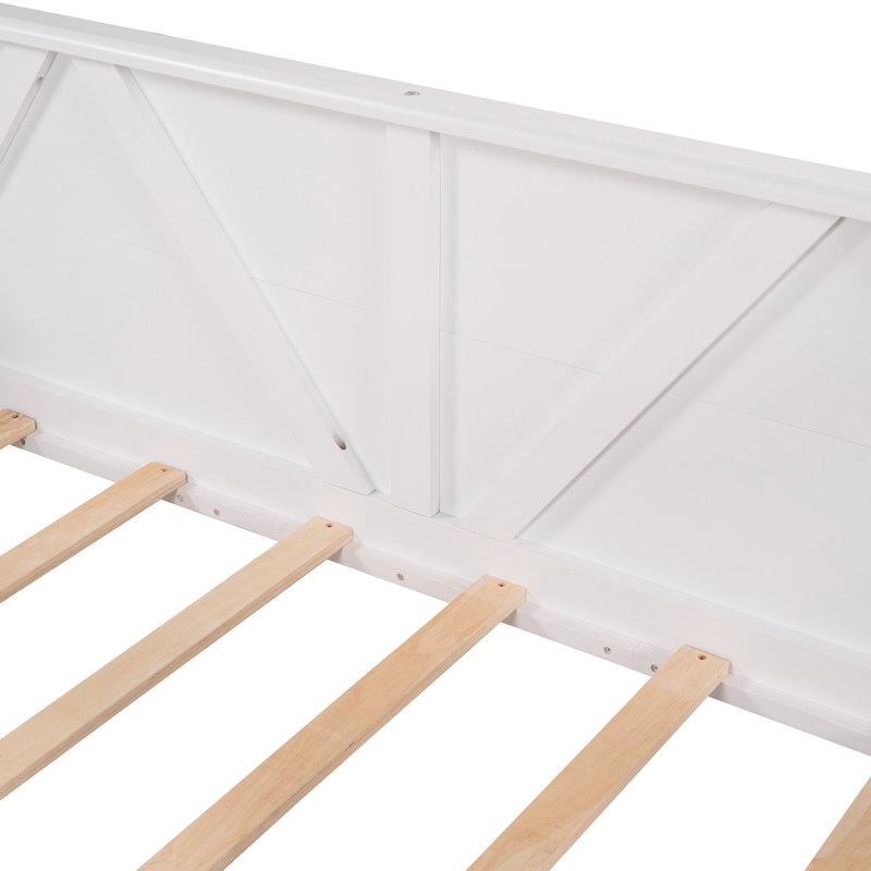 Lit de jour, Lit simple, Blanc
