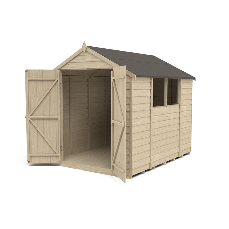 4Life 6x8 Pressure Treated Apex Shed