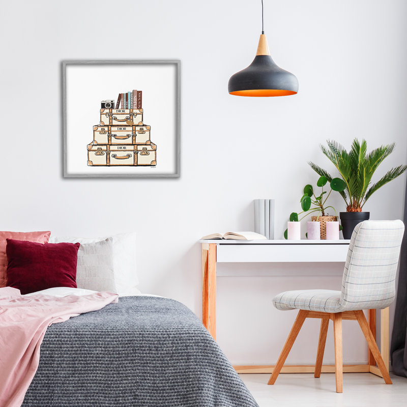 Giclée encadrée, par Amanda Greenwood, Estampe numérique Farmhouse, H 17 po x l 17 po