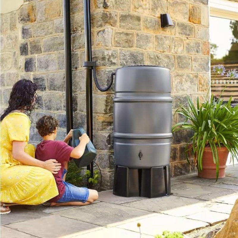 Original Organics Polypropylene Rain Barrel
