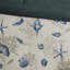 Blue Comforter - King 100% Cotton Detailed Accent Print
