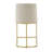 Upholstered Counter Stool with Metal Frame-70133970-70133969