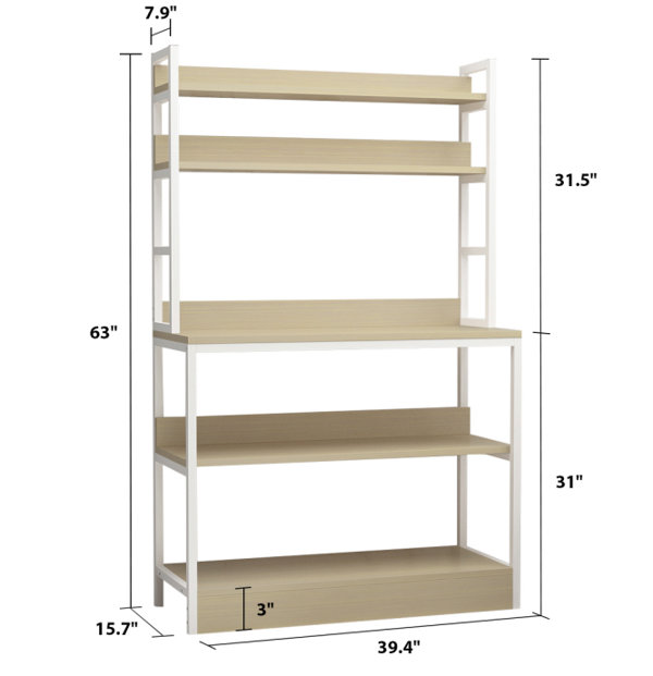 Sakugi Spice Rack for Cabinet - Two-Tier Pull Out Spice Racks for Kitc