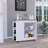 Versatile Kitchen Cart with Abundant Storage and Mobility for Efficient Cooking