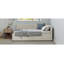 Lit de coin en L de style moderne, lit de jour rembourré en lin avec deux tiroirs de rangement-2122732288