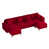 Velours rouge