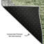 Tapis vert Cerrito lavable à la machine de qualité supérieure-105939556