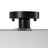 Nara 1 - Light French Medieval Linen Fabric Tiered Gull Semi Flush Mount-553111213