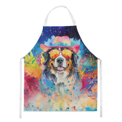 No Pattern Bib Apron