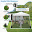 Britte 3m x 3m Metal Pop-Up Canopy-1865159588