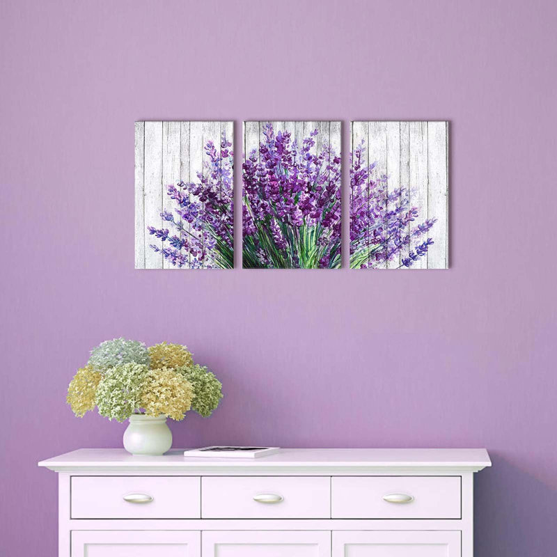 3 Piece Wrapped Canvas Wall Art