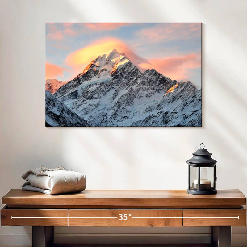 Nicci Mount Cook Sundown, H 16 po x l 24 po
